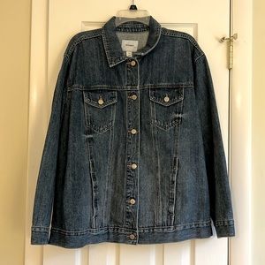 NEW Women’s Old Navy Denim Jacket with Pockets - XL